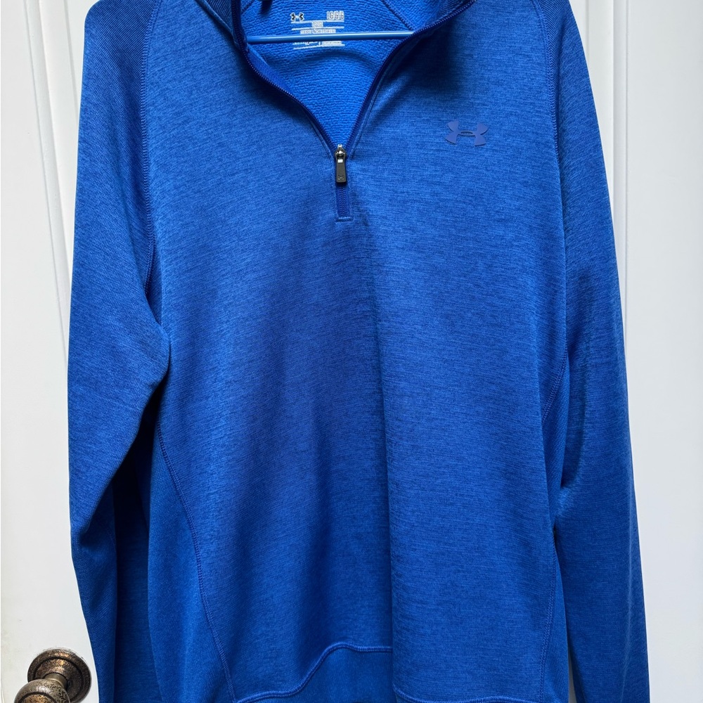 Under Armour Blue Zip Up Sweater